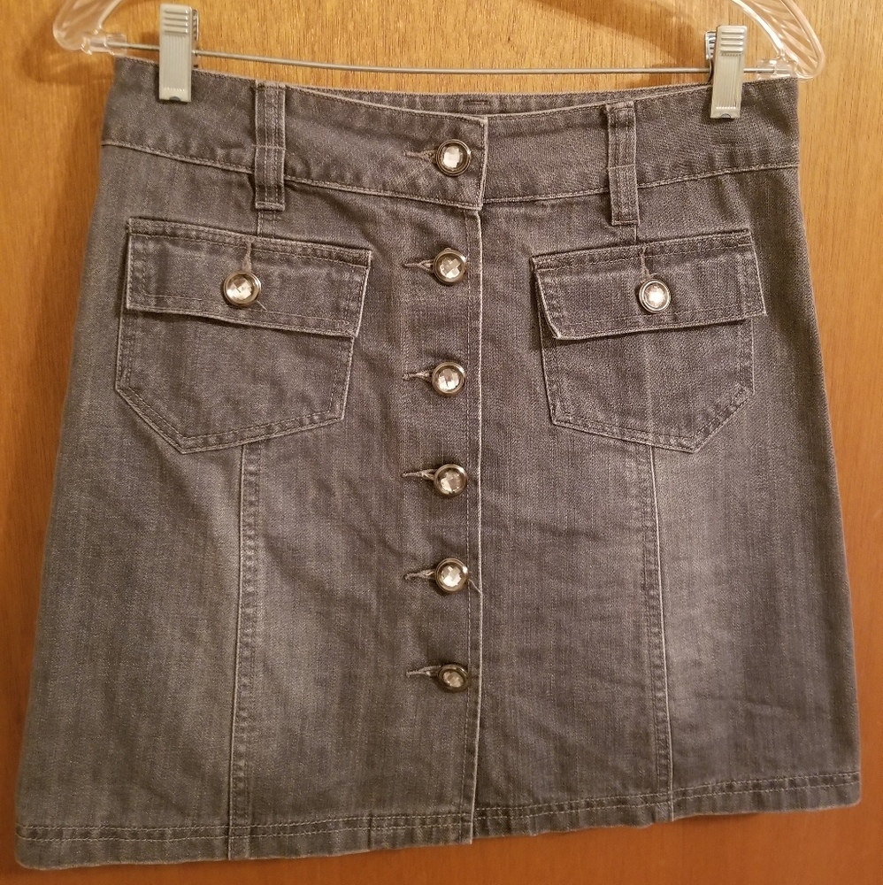 A youth jean skirt